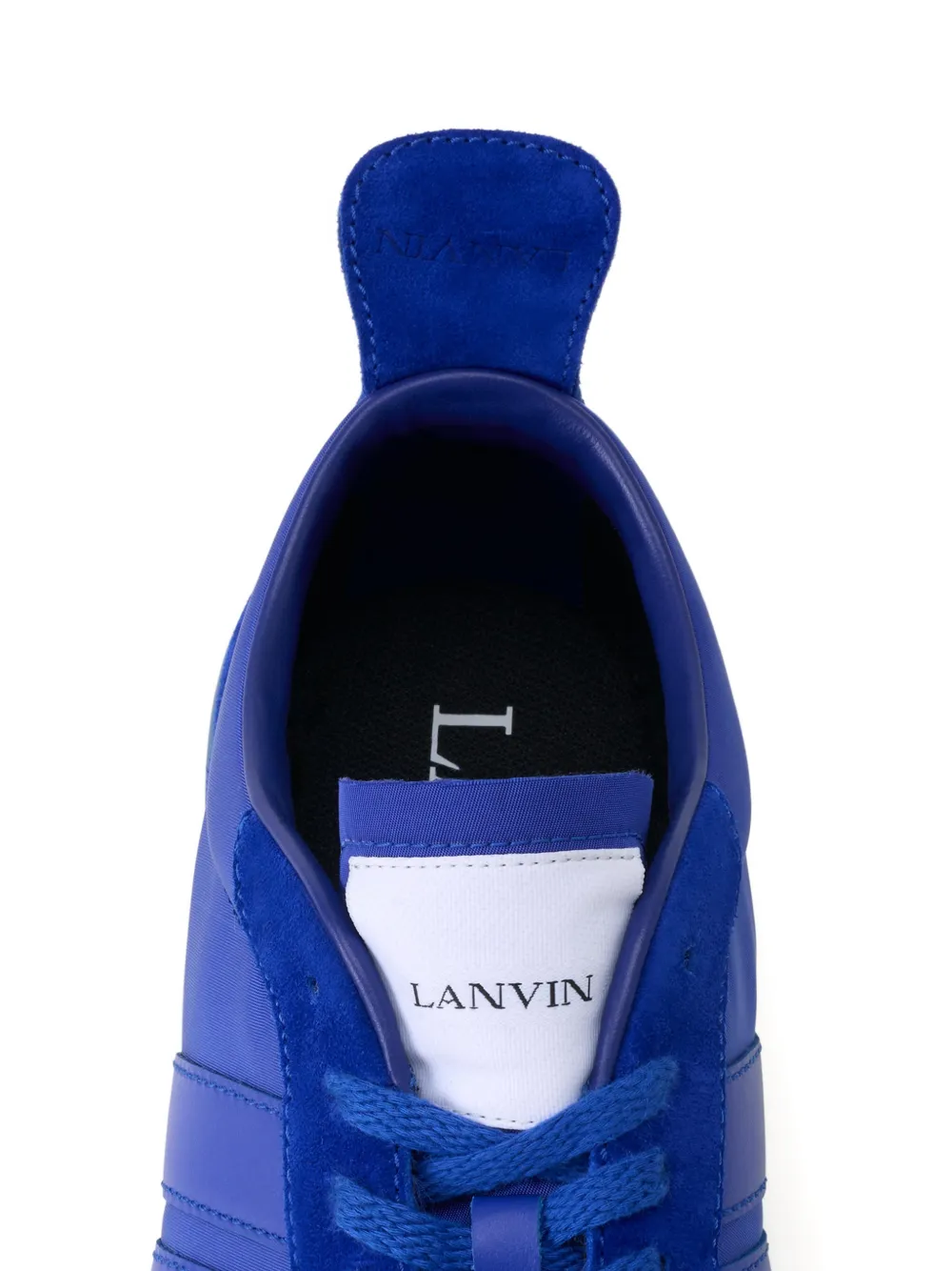 Lanvin Bumpr panelled sneakers Blauw