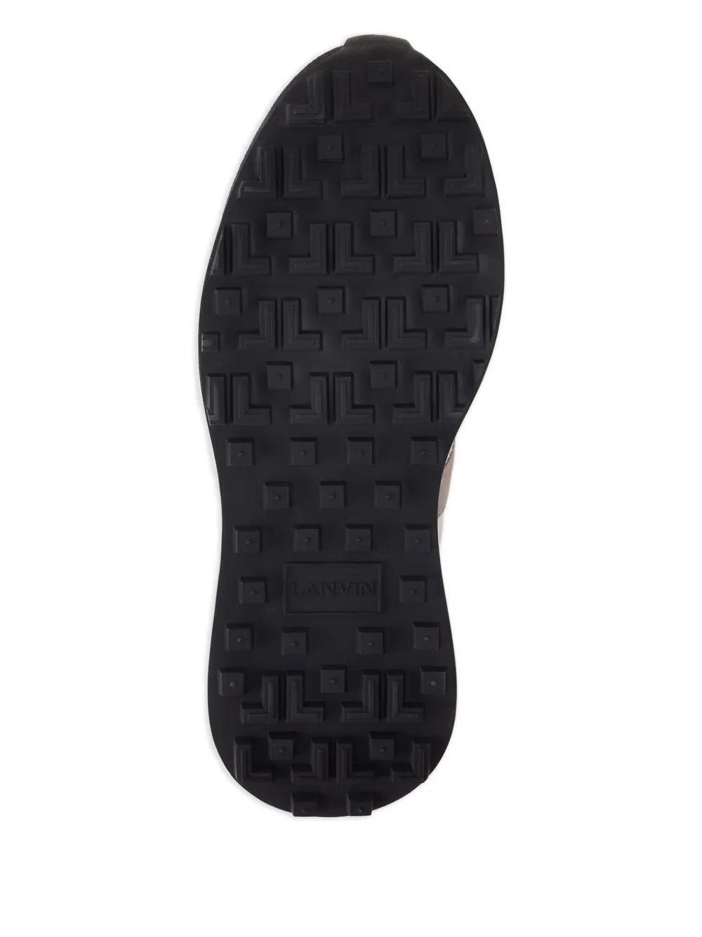 Lanvin Bumper sneakers met suède vlakken Wit