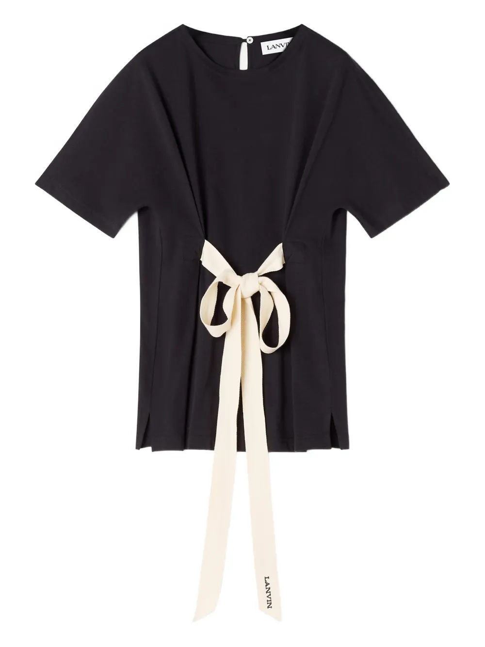 Lanvin Top con nodo - Nero