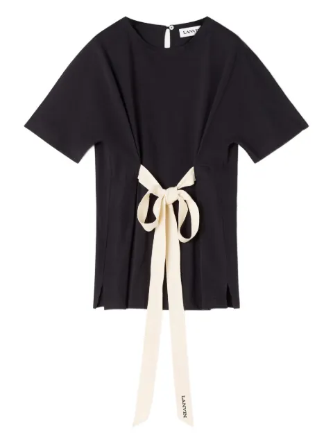 Lanvin tie-detail top