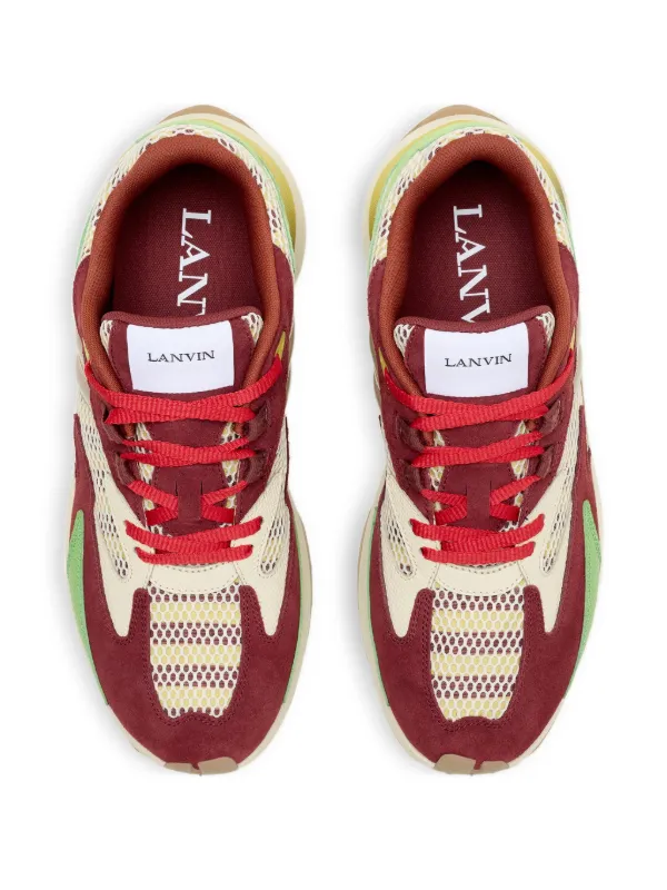 Lanvin Jla lace-up Sneakers | Red | FARFETCH RO