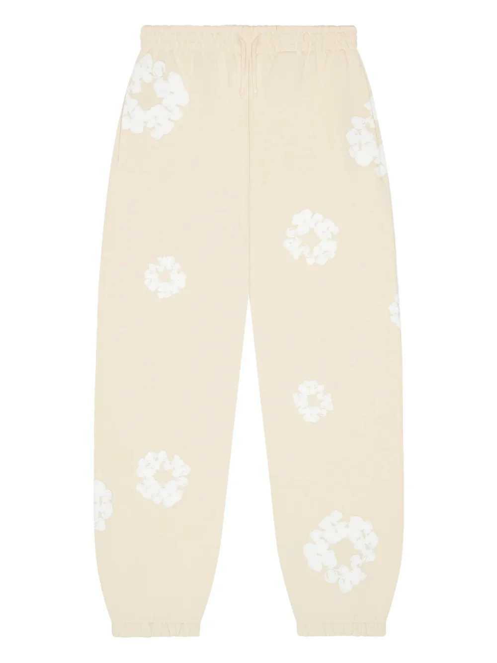 Denim Tears Pantaloni sportivi Wreath - Toni neutri