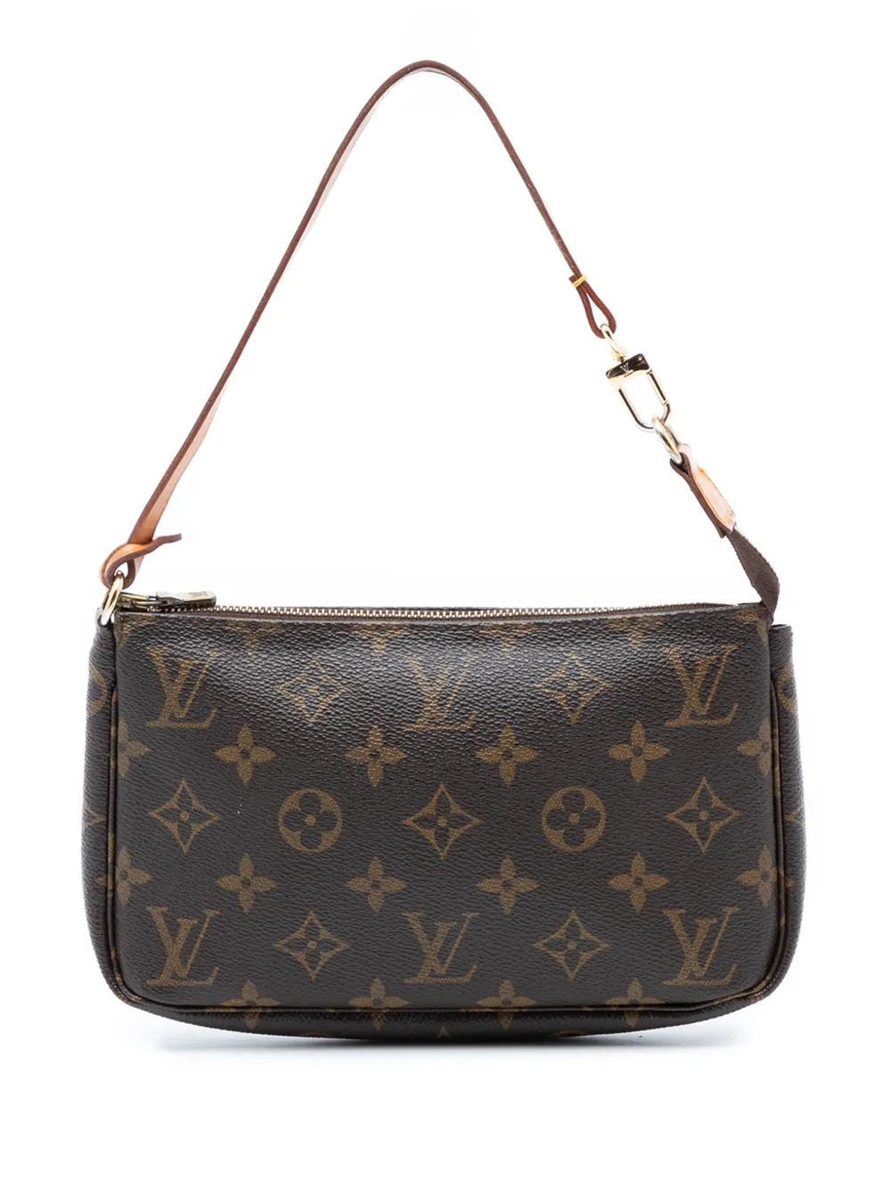 Louis Vuitton Pre-Owned Borsa a spalla Pochette con monogramma 1996 - Marrone