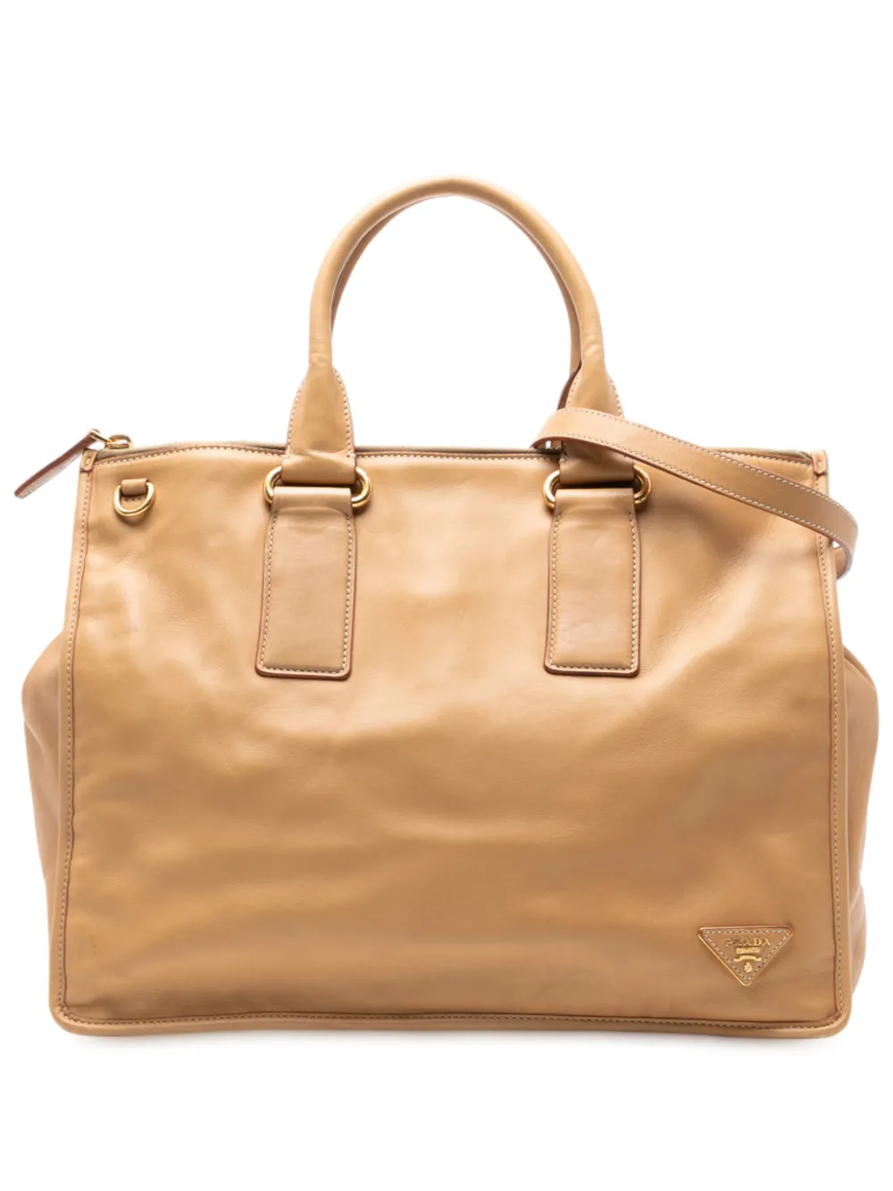 Prada Pre-Owned 2010-2025 Soft Calf satchel | Brown | Image 1