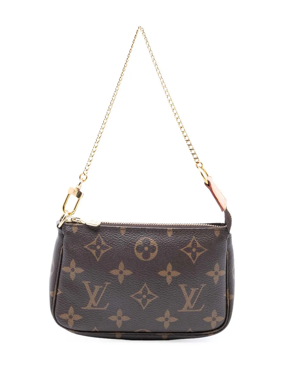 Louis Vuitton Pre-Owned Borsa a mano mini Pochette Accessoires con monogramma 2020 - Marrone
