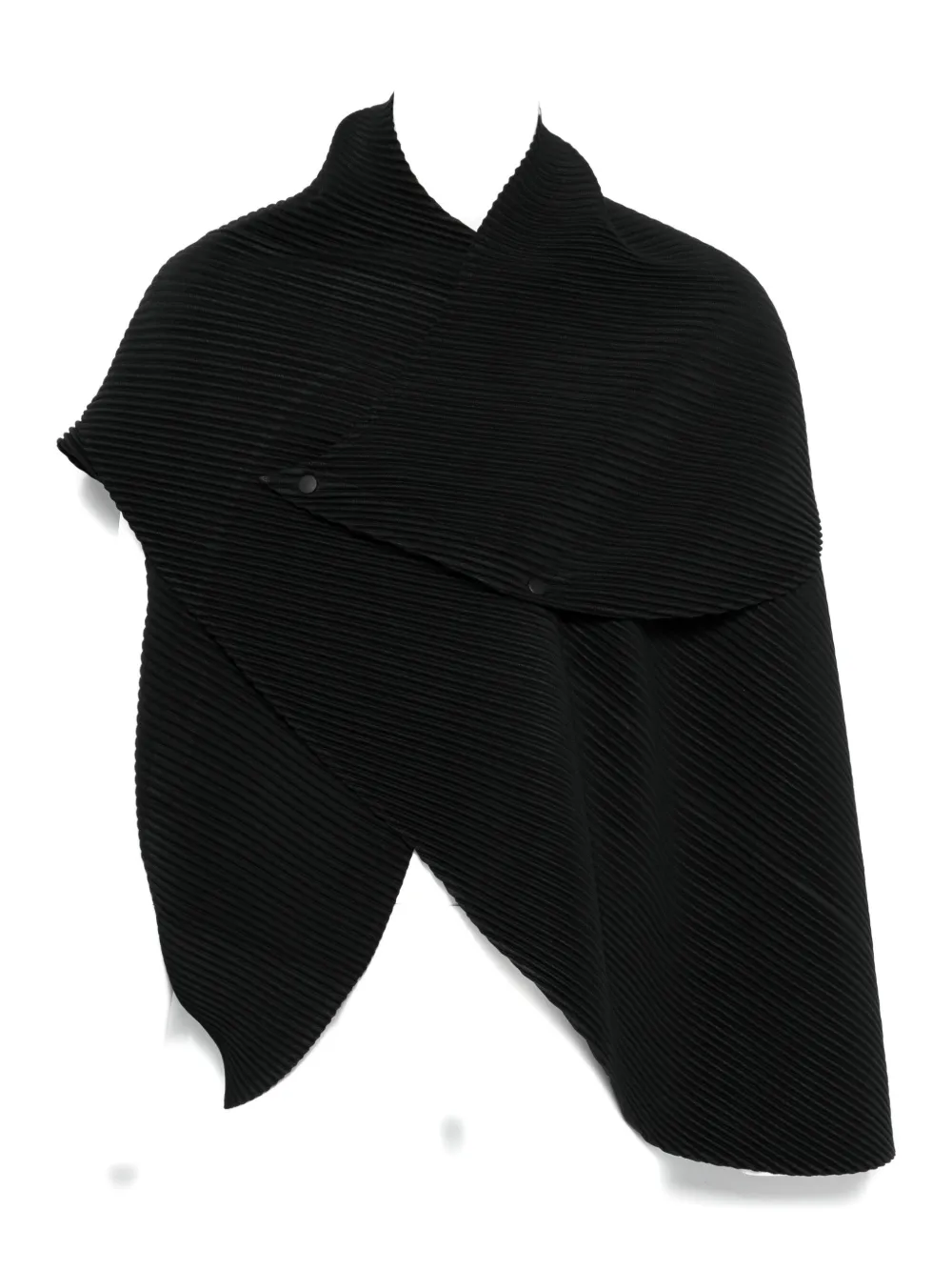 Homme Plissé Issey Miyake pleated button jacket - Nero