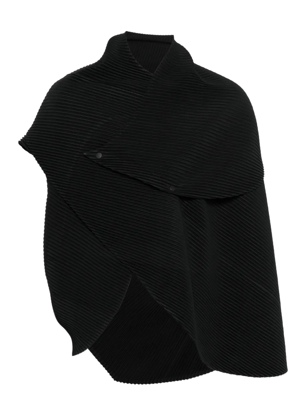 Homme Plissé Issey Miyake pleated button jacket - Nero