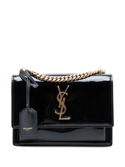 Saint Laurent Pre-Owned 2018 Small Patent Monogram Sunset crossbody bag