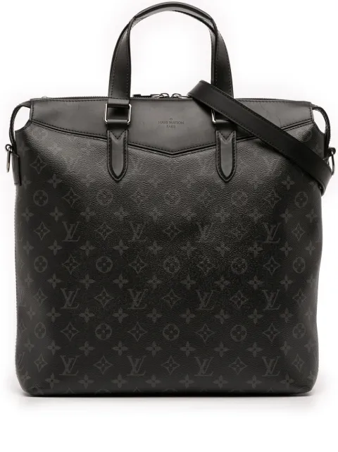 Louis Vuitton Pre-Owned 2017 Monogram Eclipse Explorer Tote satchel