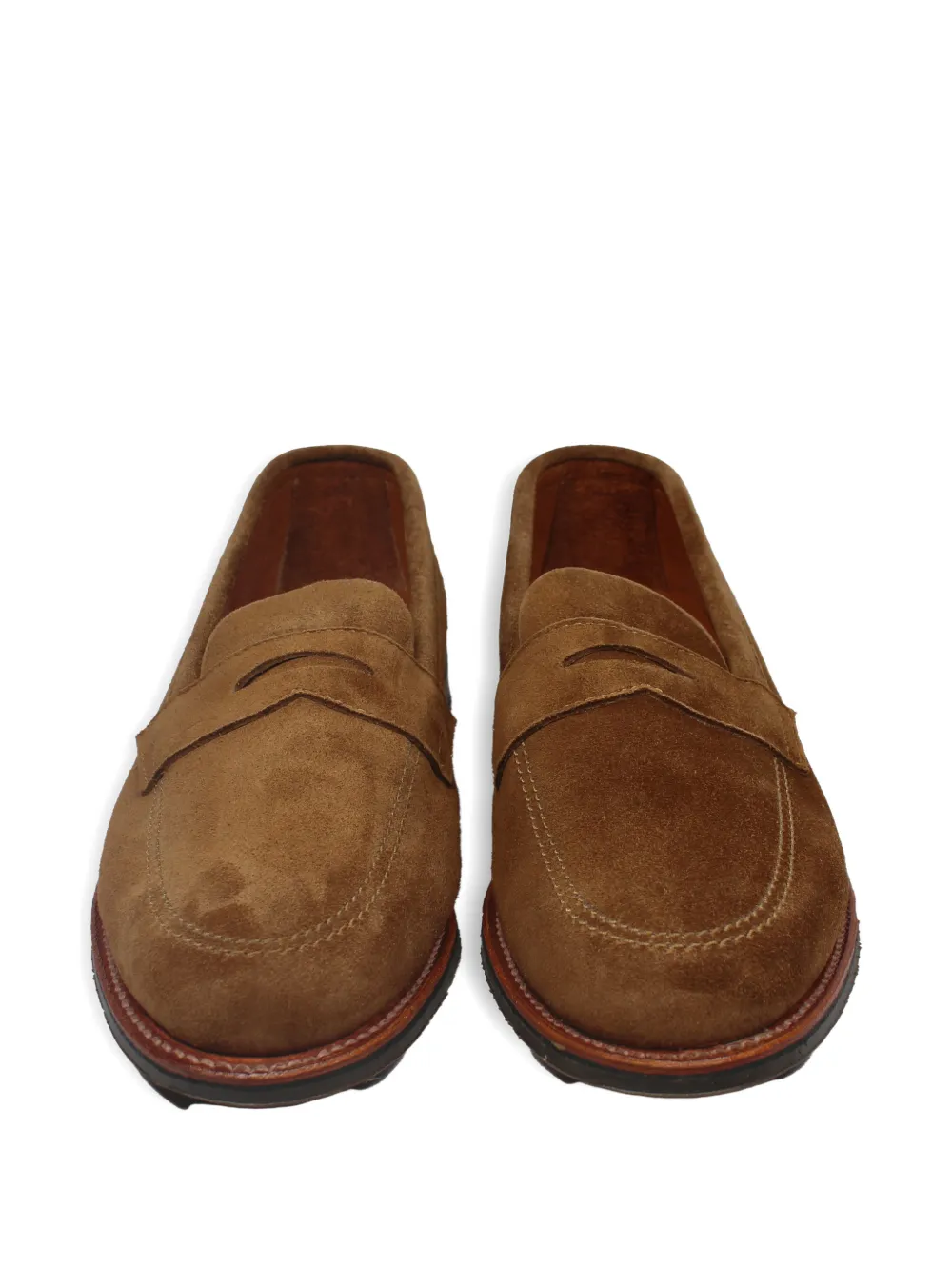 Alden Suède loafers Bruin