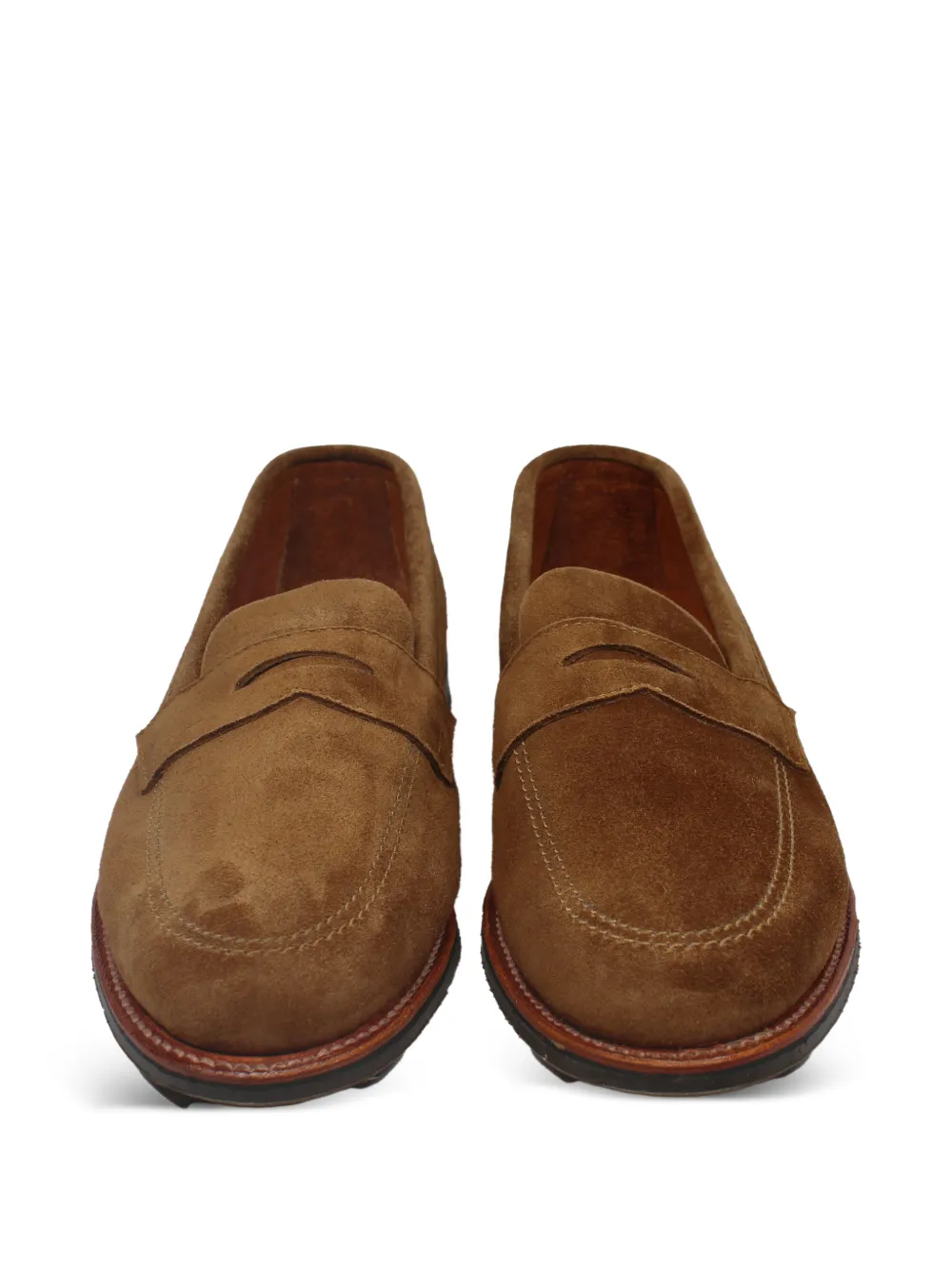 Alden Suède loafers Bruin
