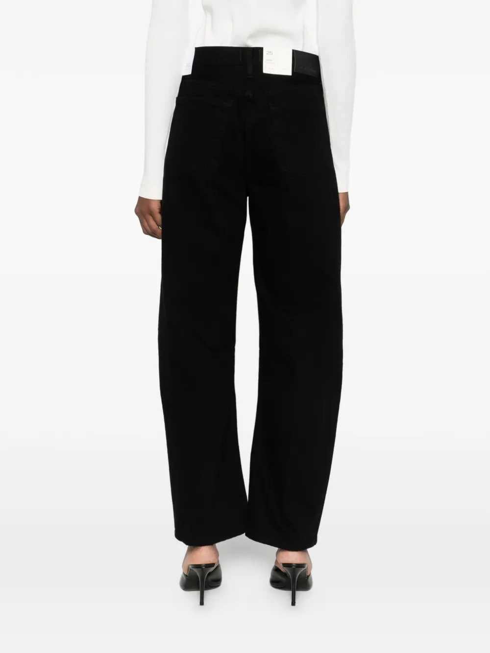 Citizens of Humanity Miro jeans met vlakken Zwart