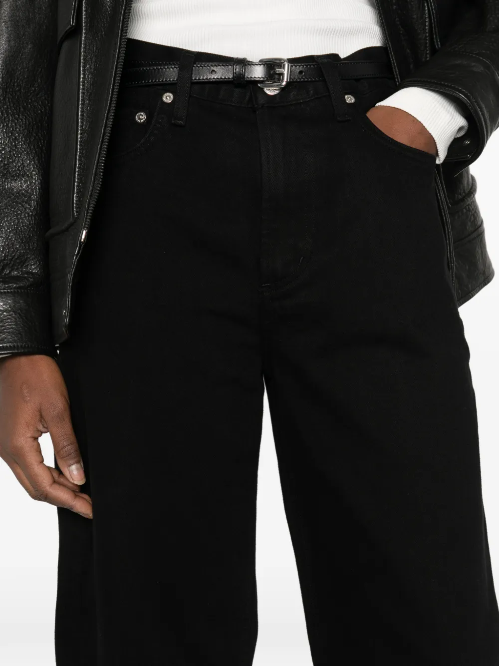 Citizens of Humanity Miro jeans met vlakken Zwart