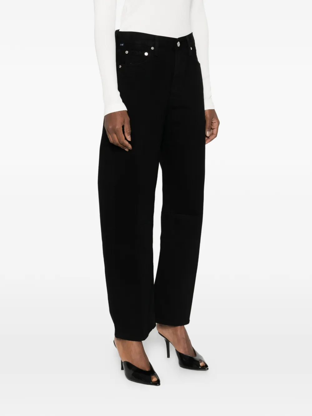 Citizens of Humanity Miro jeans met vlakken Zwart