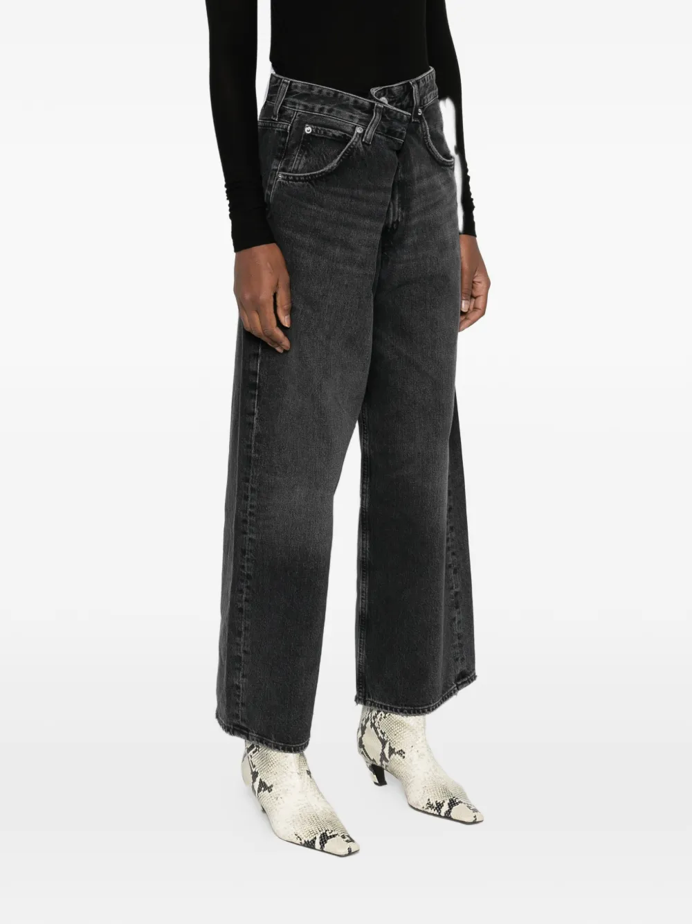 AGOLDE Vana jeans Zwart