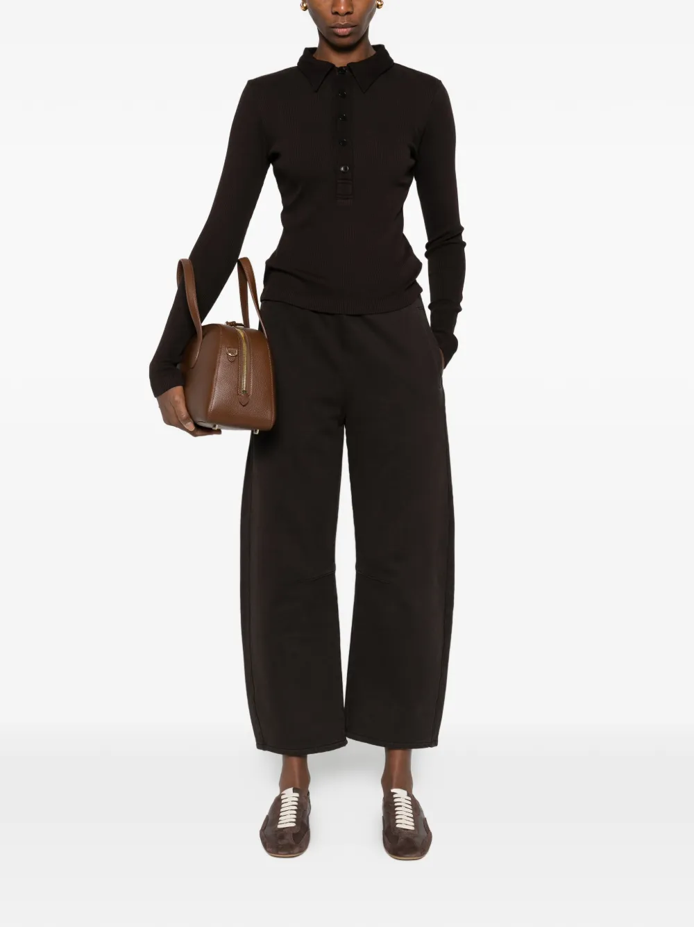 Citizens of Humanity buttoned polo top - Bruin