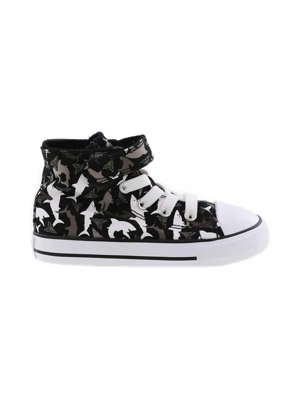 Converse Kids Chuck Taylor All Star Sharkbite high-top sneakers - Zwart