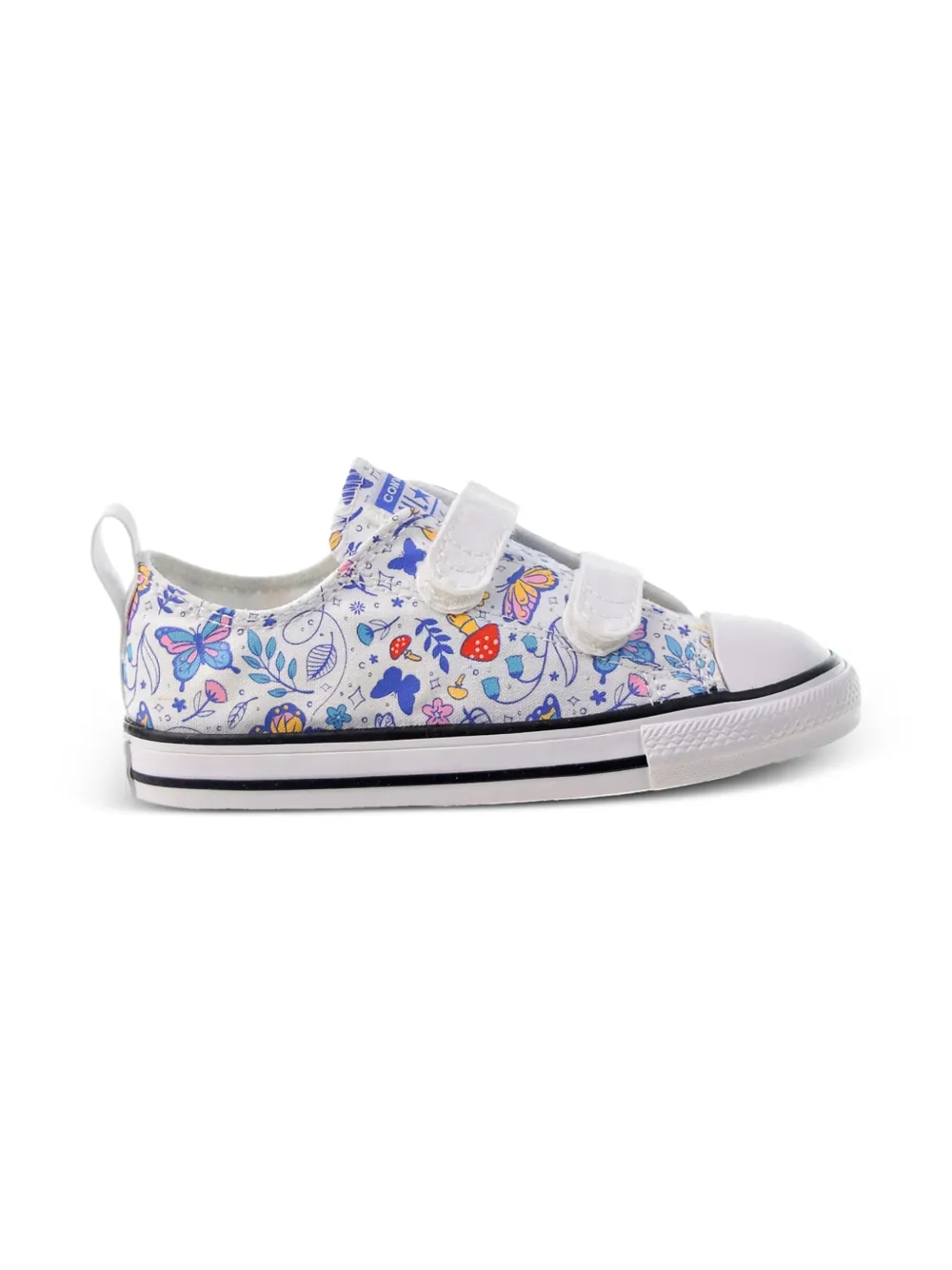Converse Kids Chuck Taylor All Star 2v Ox sneakers met bloemenprint Wit
