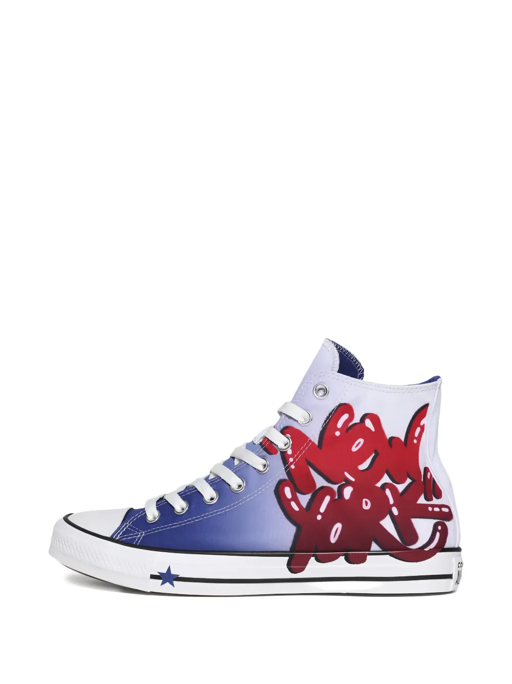 Converse Chuck Taylor New York Graffiti high-top sneakers Blauw