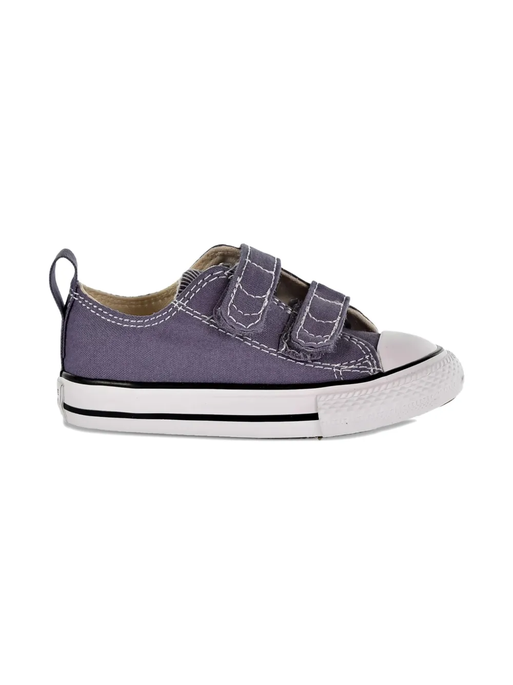 Converse Kids Chuck Taylor All Star 2V Ox touch-strap sneakers - Viola