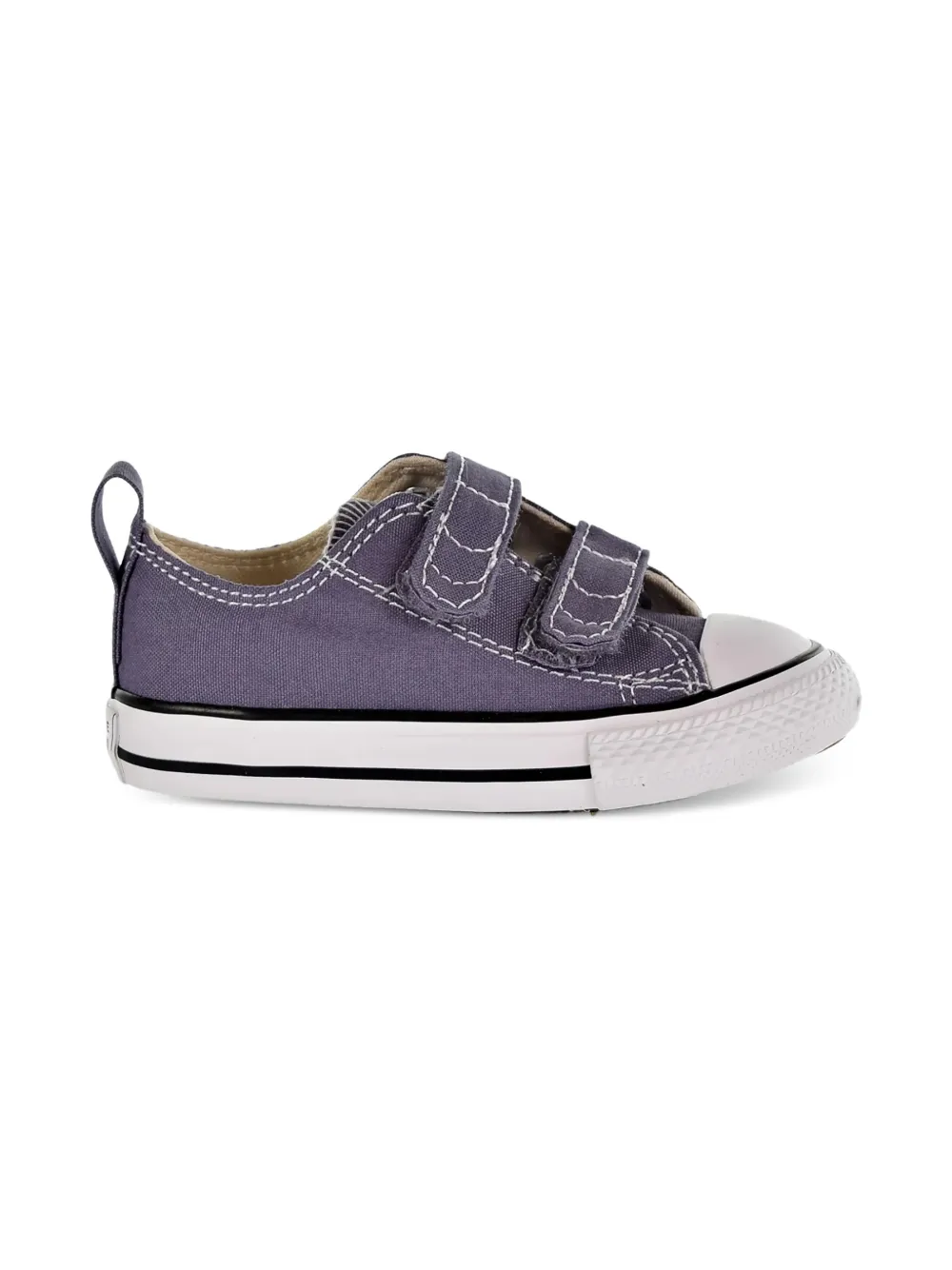 Converse Kids Chuck Taylor All Star 2V Ox sneakers met klittenband Paars