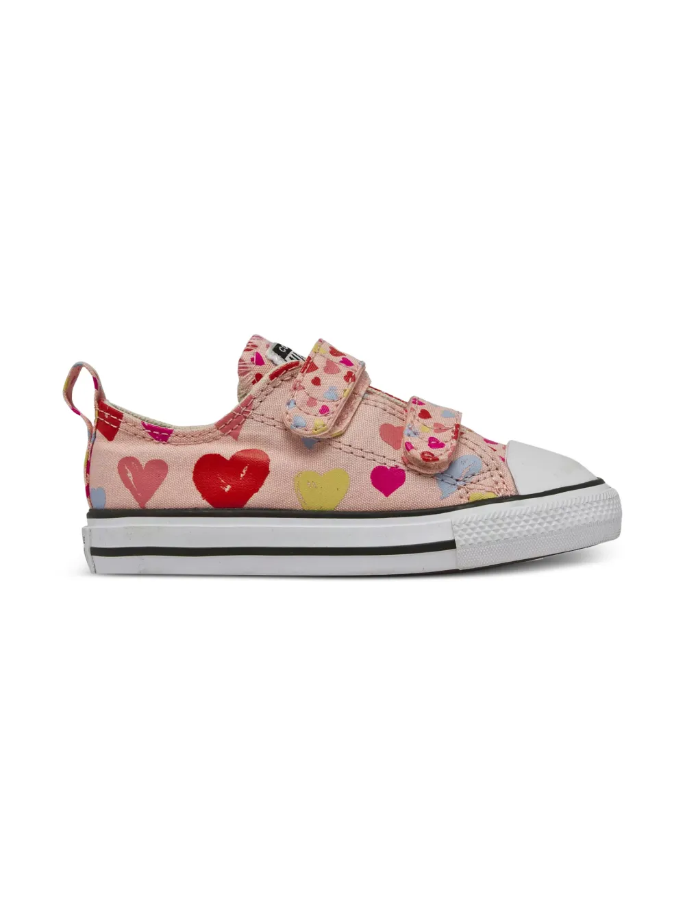 Converse Kids Chuck Taylor All Star heart-print sneakers - Roze