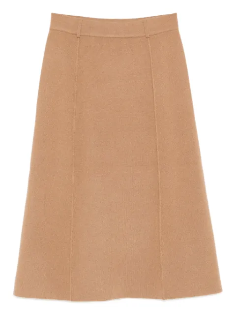 Lisa Yang Ruthie seam-detail midi skirt