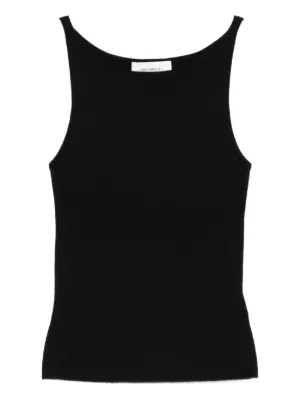 The Row Cotton Tank Top | Black | FARFETCH BN