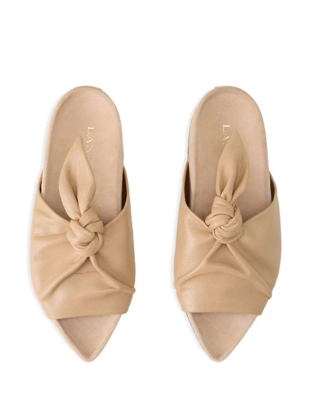 Lanvin Geknoopte sandalen Beige