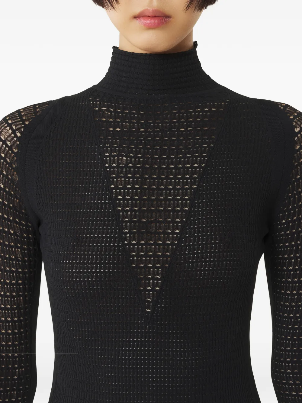 Lanvin Coltrui met lange mouwen Zwart