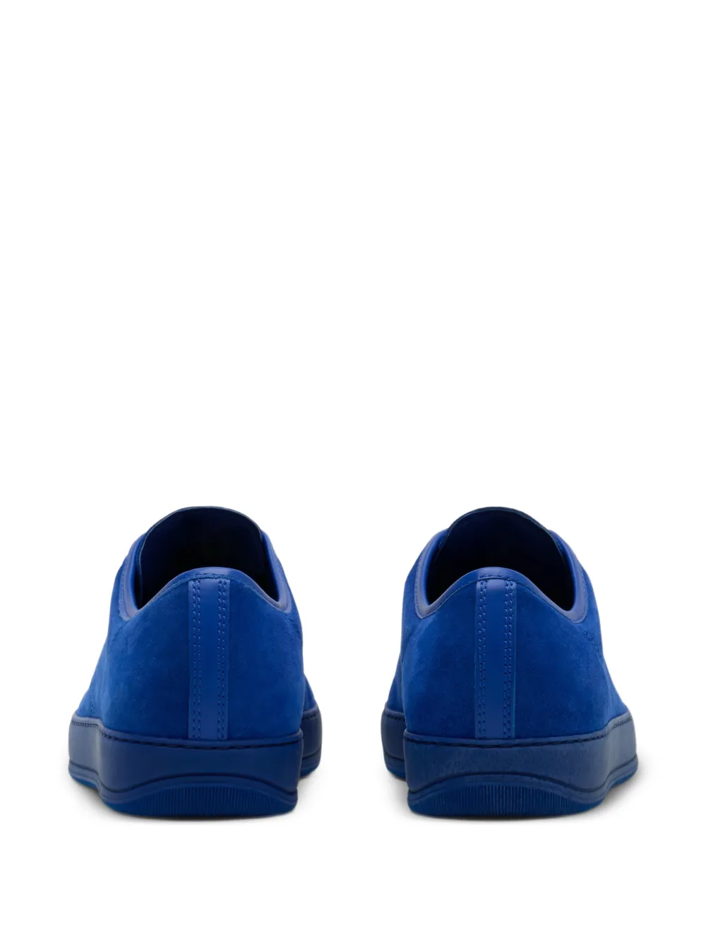 Lanvin Sneakers met veters en neus Blauw
