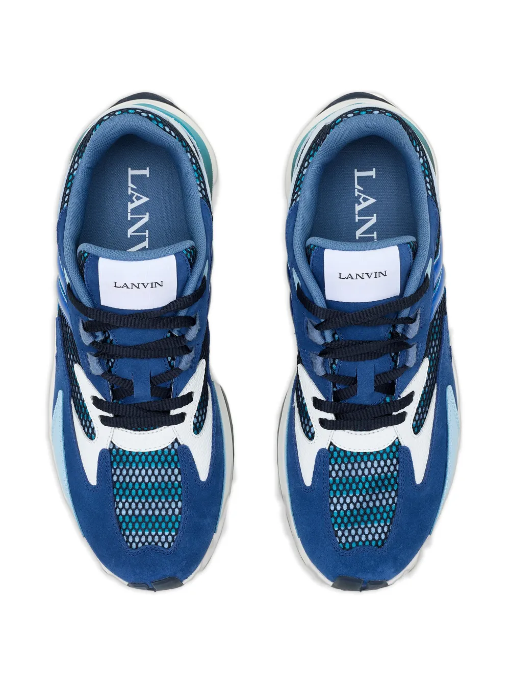 Lanvin Jla sneakers met vlakken Blauw