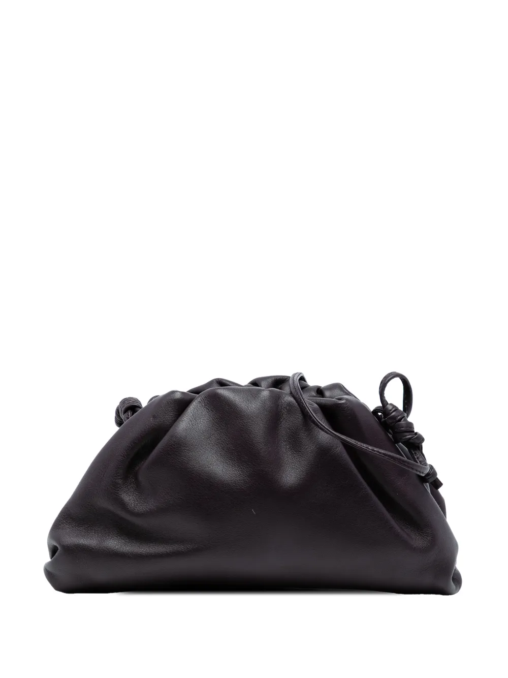 Bottega Veneta Pre-Owned Borsa a tracolla The Mini Pouch in pelle di agnello 2012-2025 - Viola