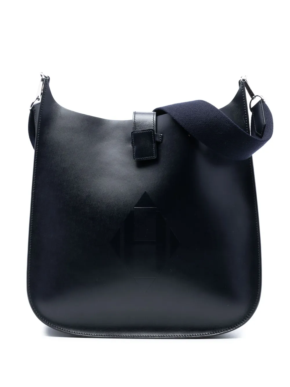 Hermès Pre-Owned Borsa a tracolla Evelyne Diamond H Sellier 33 in pelle Vache Hunter 2017 - Blu