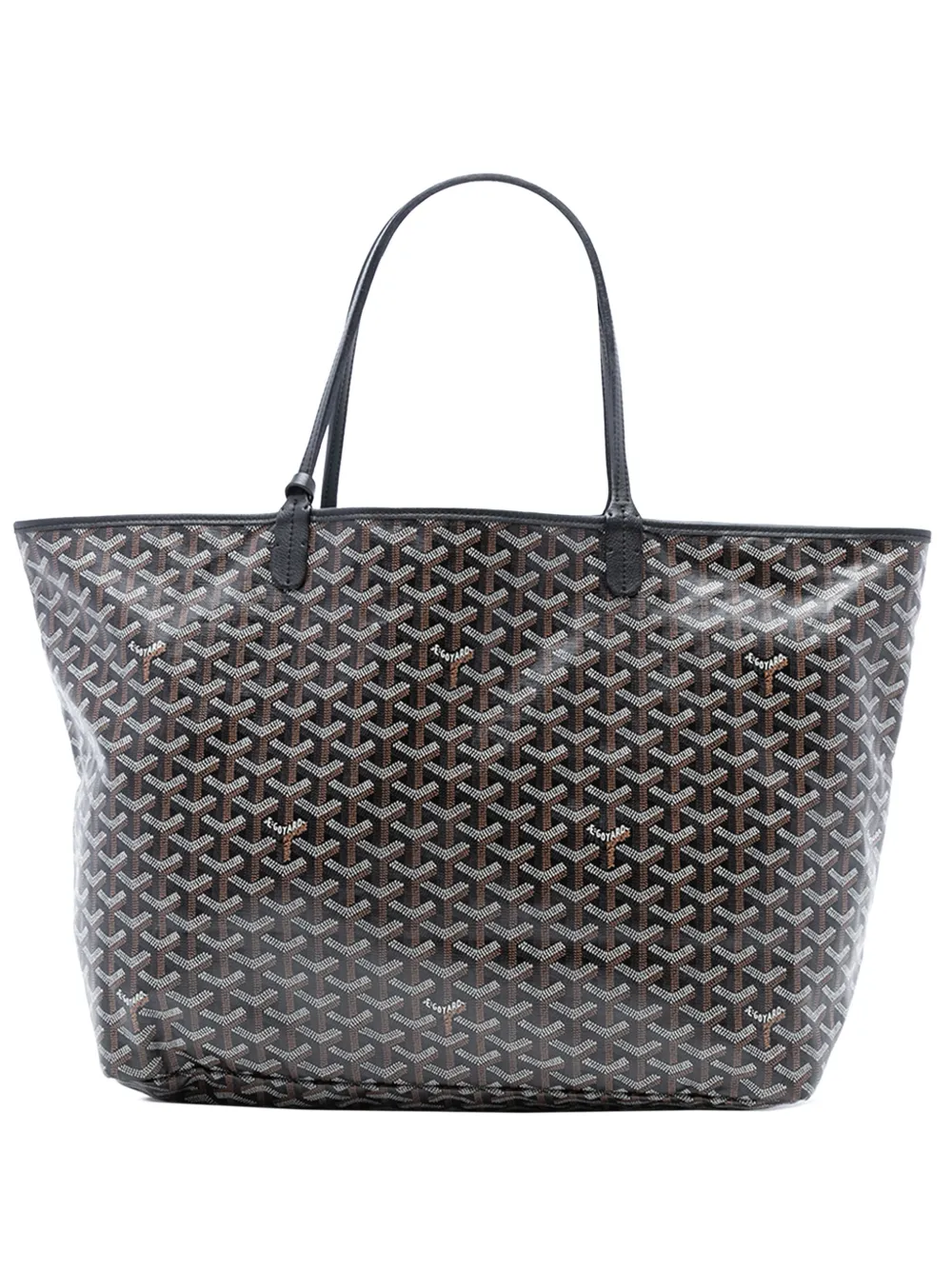 Goyard Pre-Owned Borsa tote Saint Louis PM in tela Goyardine 2019 - Nero