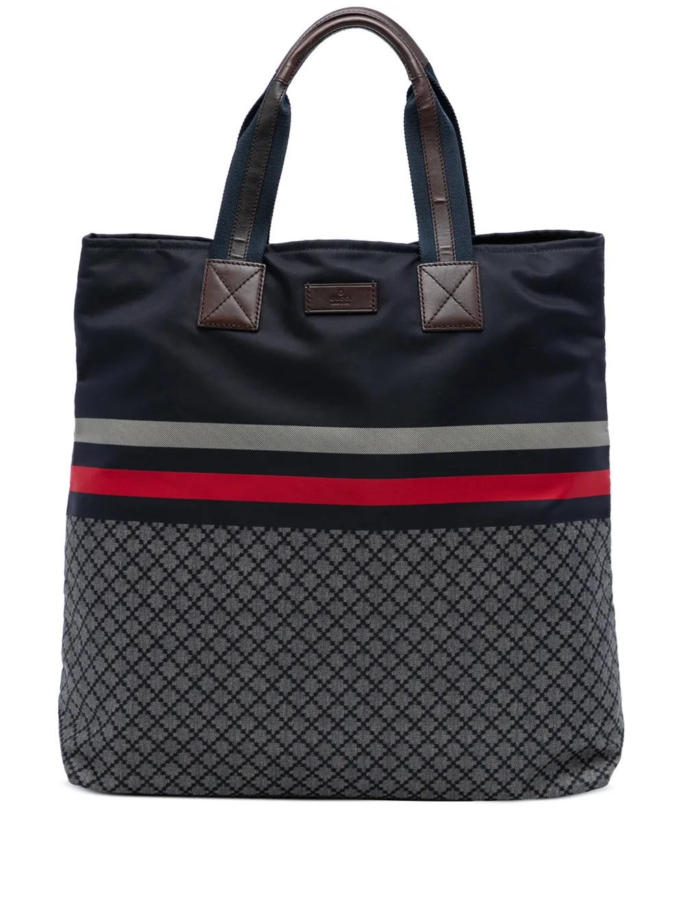 Gucci Pre-Owned tote Diamante Web Nylon 2016-2025 | azul | Image 1