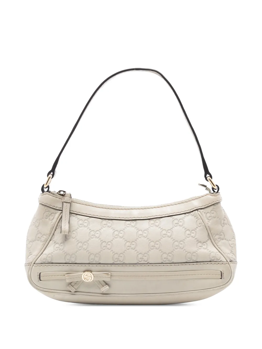 Gucci Pre-Owned Borsa a spalla Guccissima Mayfair 2016-2025 - Bianco