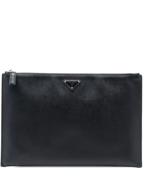 Prada Pre-Owned 2013-2025 Saffiano clutch bag