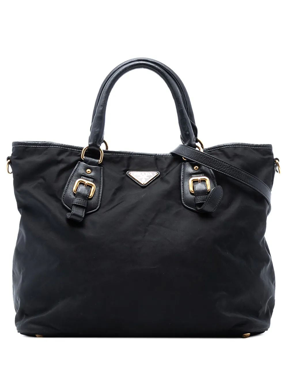 Prada Pre-Owned 2013-2025 Tessuto satchel | Black | Image 1
