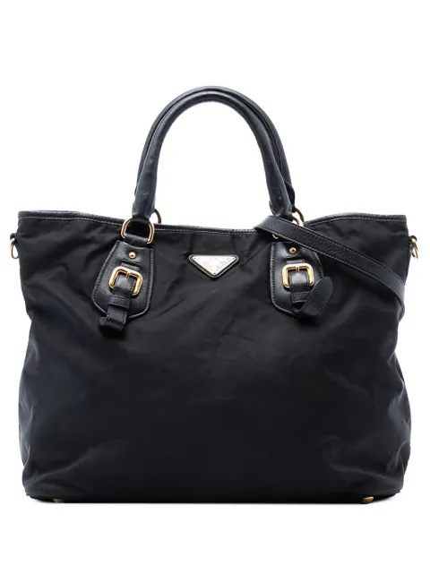 Prada Pre-Owned 2013-2025 Tessuto satchel