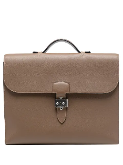 Hermès Pre-Owned 2019 Evercolor Sac A Depeches 38 business bag