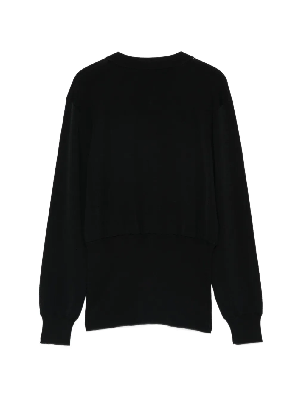  Karl Lagerfeld Buttoned Cardigan - Black 