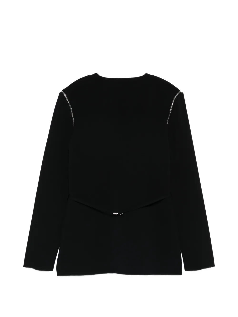 Karl Lagerfeld Transformer vest met V-hals Zwart