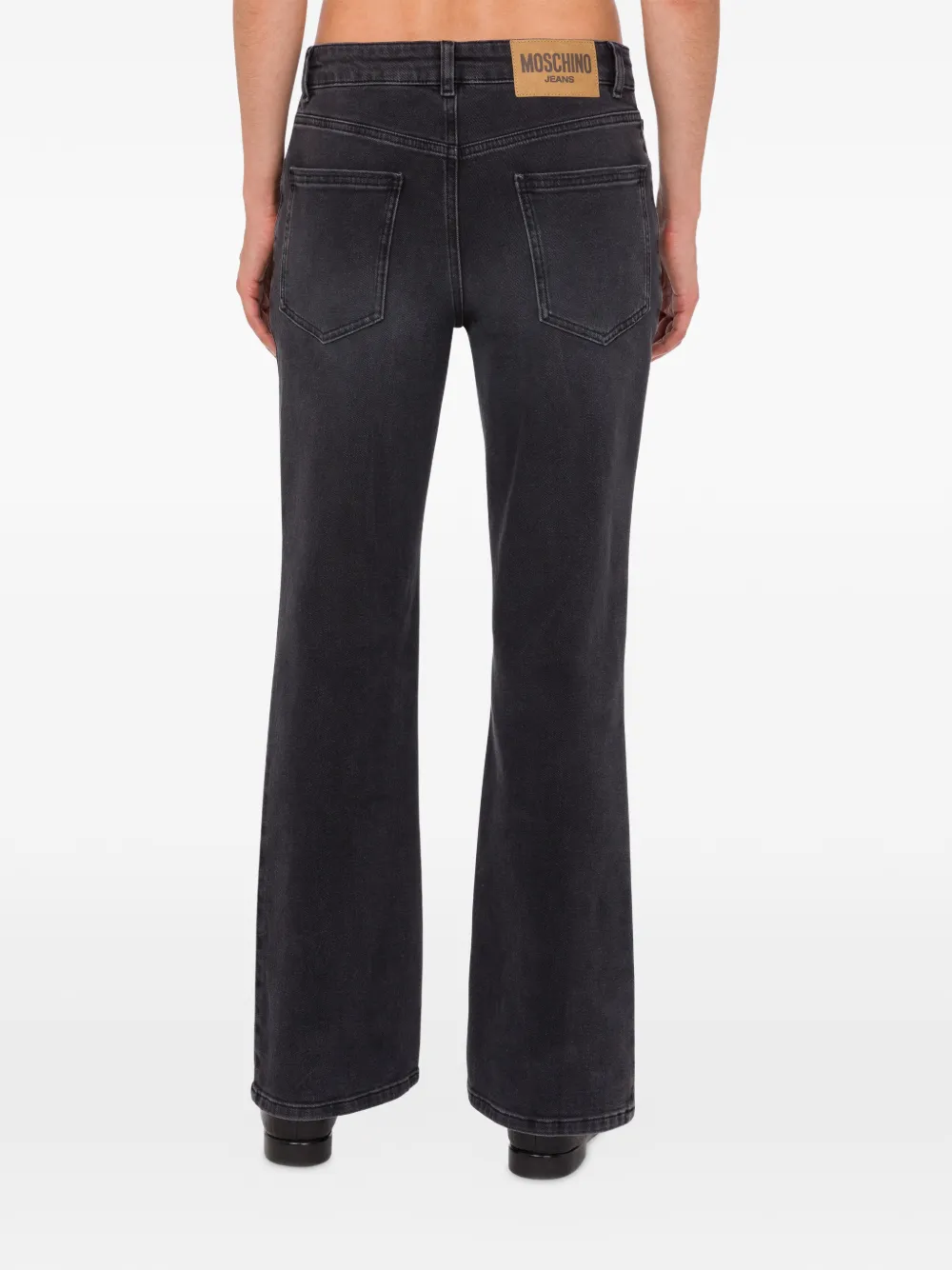  Moschino Jeans Bootcut Jeans - Grey 