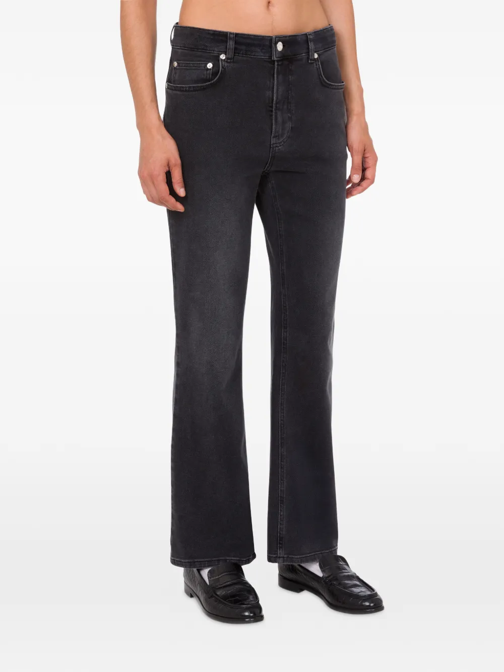  Moschino Jeans Bootcut Jeans - Grey 