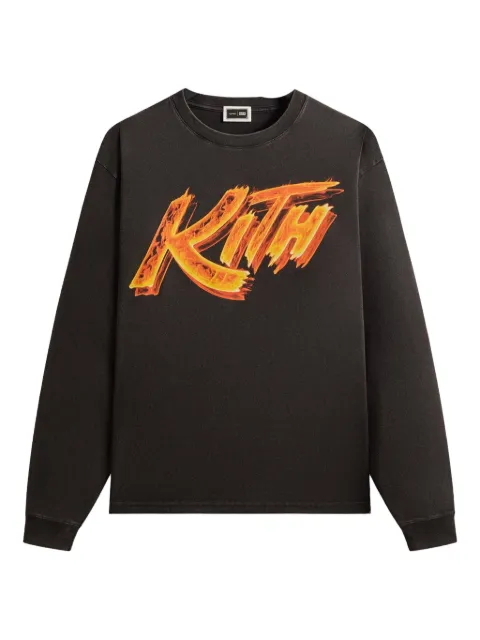 KITH flame graphic sweatshirt