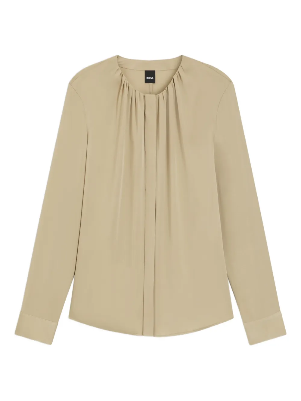 BOSS long-sleeve blouse - Beige