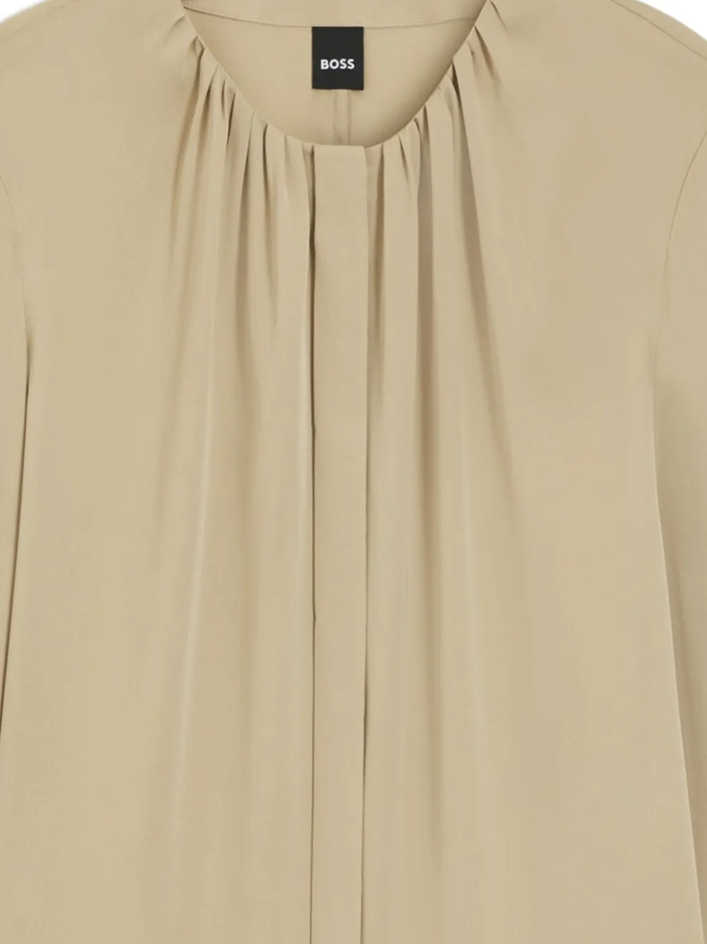  Boss Long-sleeve Blouse - Neutrals 