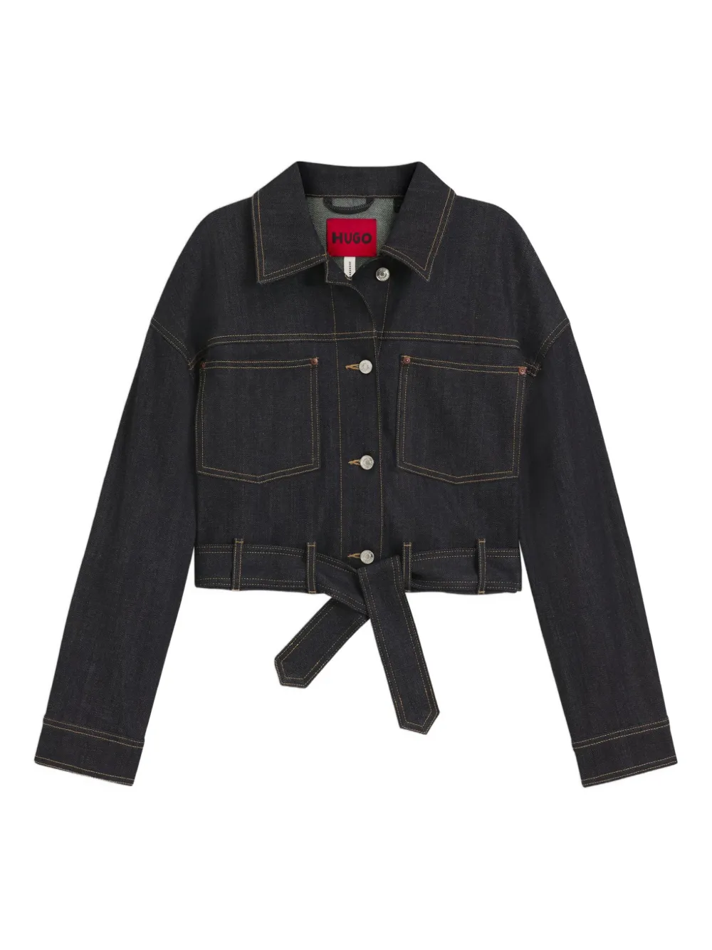 HUGO seam denim jacket | Blue | Image 1