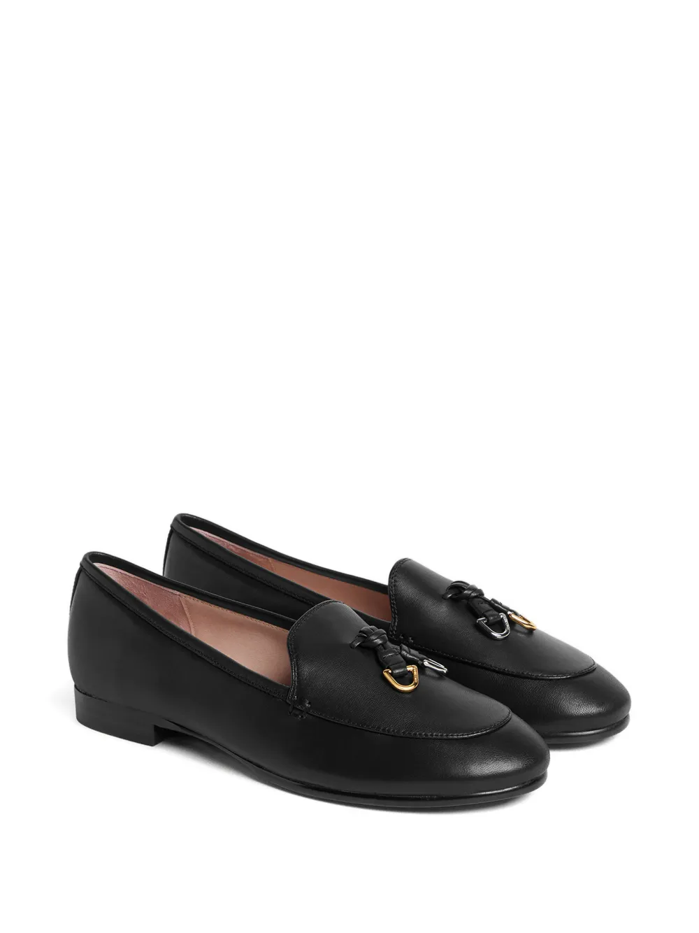 Coccinelle Loop leather loafers - Zwart